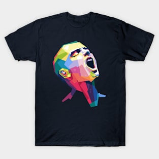 Sinead O'Connor Pop Art WPAP T-Shirt